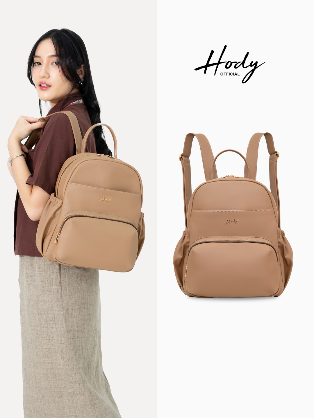 Hody - Tas Ransel Wanita Backpack Mini Tas Wanita Ransel Mini Sekolah Backpack Terbaru - SERA BAG