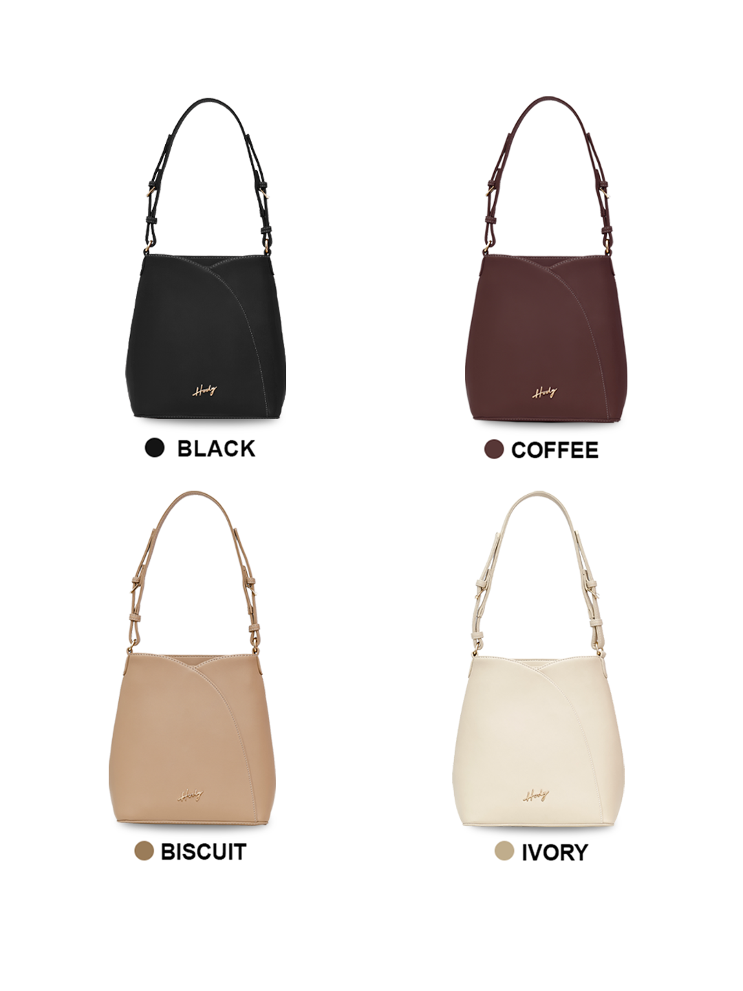 Hody - Tas Wanita Totebag Wanita Tas Bahu Kerja Kuliah Tas Wanita Terbaru Tote Bag Shoulder Bag - TULIP BAG