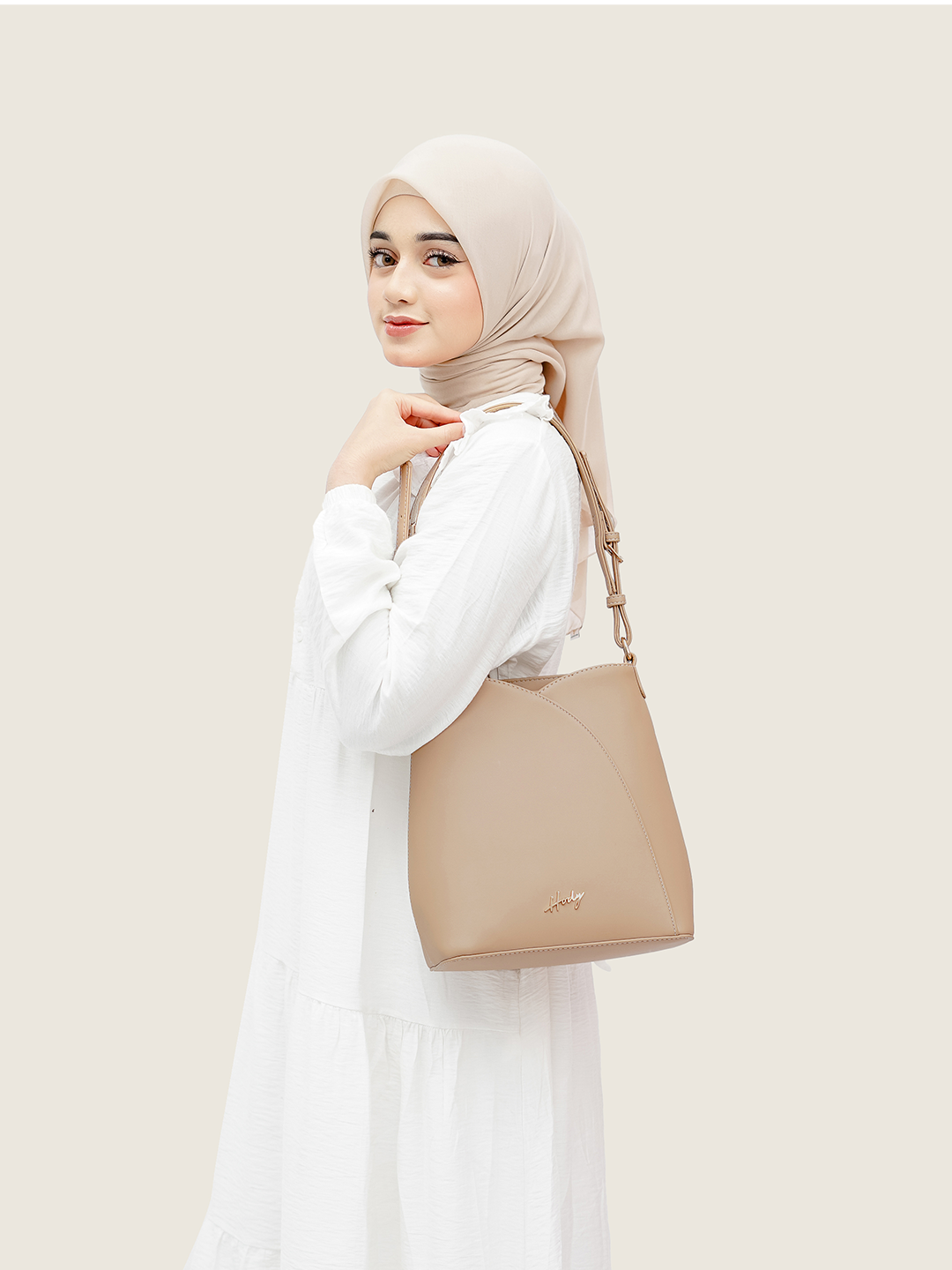 Hody - Tas Wanita Totebag Wanita Tas Bahu Kerja Kuliah Tas Wanita Terbaru Tote Bag Shoulder Bag - TULIP BAG