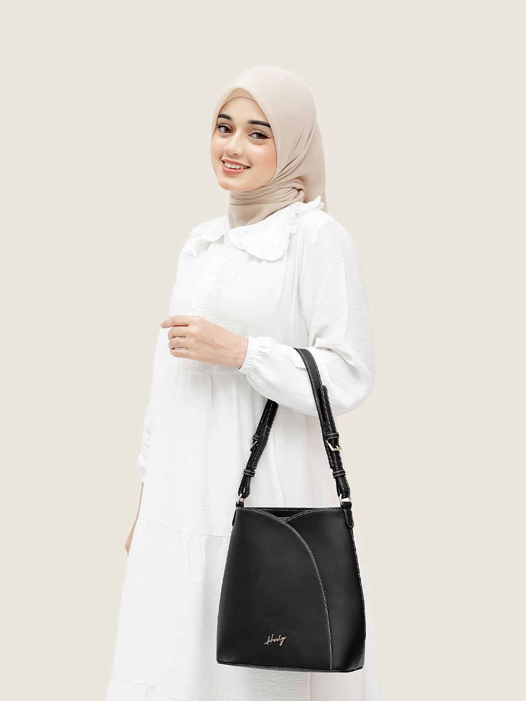Hody - Tas Wanita Totebag Wanita Tas Bahu Kerja Kuliah Tas Wanita Terbaru Tote Bag Shoulder Bag - TULIP BAG