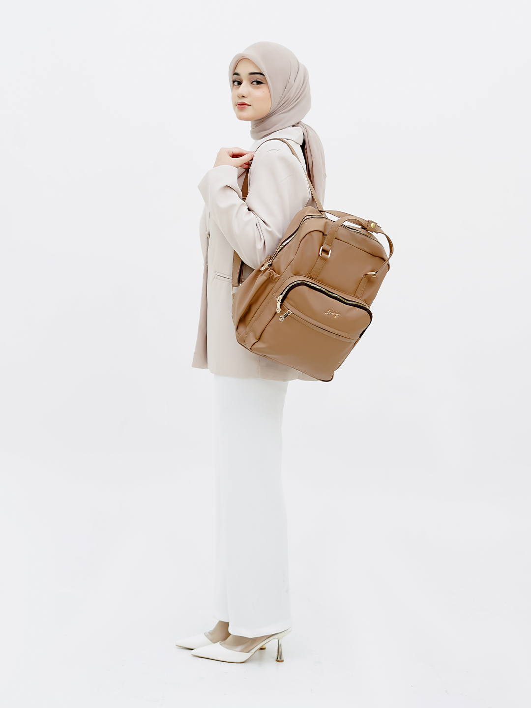 Hody - Tas Ransel Wanita Backpack Tas Laptop Wanita Ransel Sekolah Backpack Terbaru - ZADA BAG