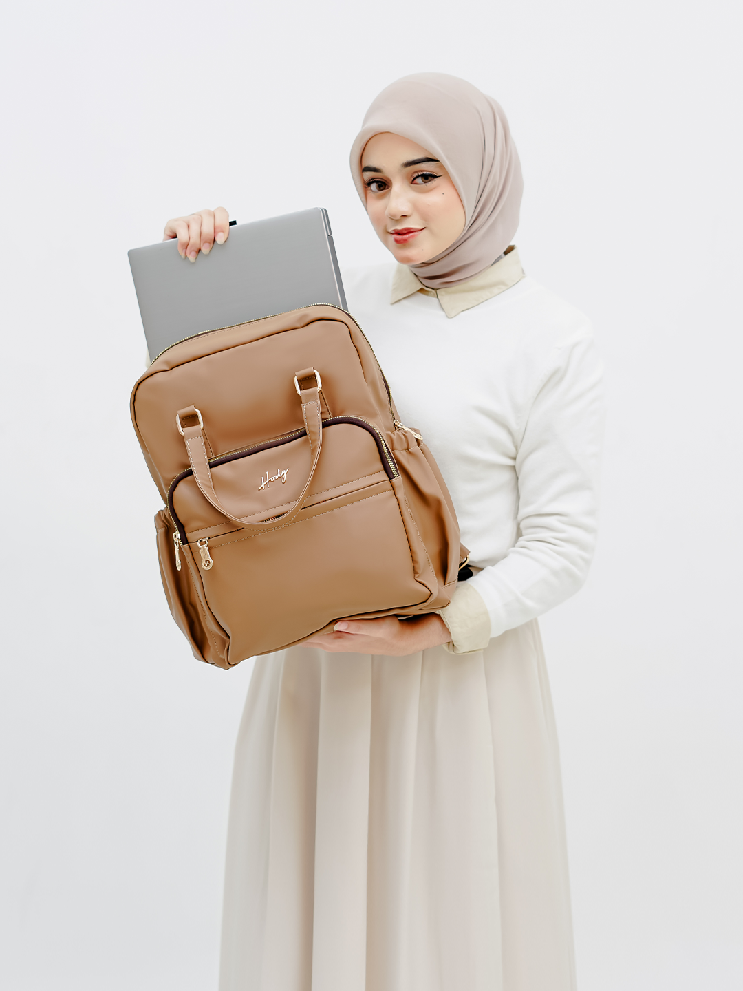 Hody - Tas Ransel Wanita Backpack Tas Laptop Wanita Ransel Sekolah Backpack Terbaru - ZADA BAG