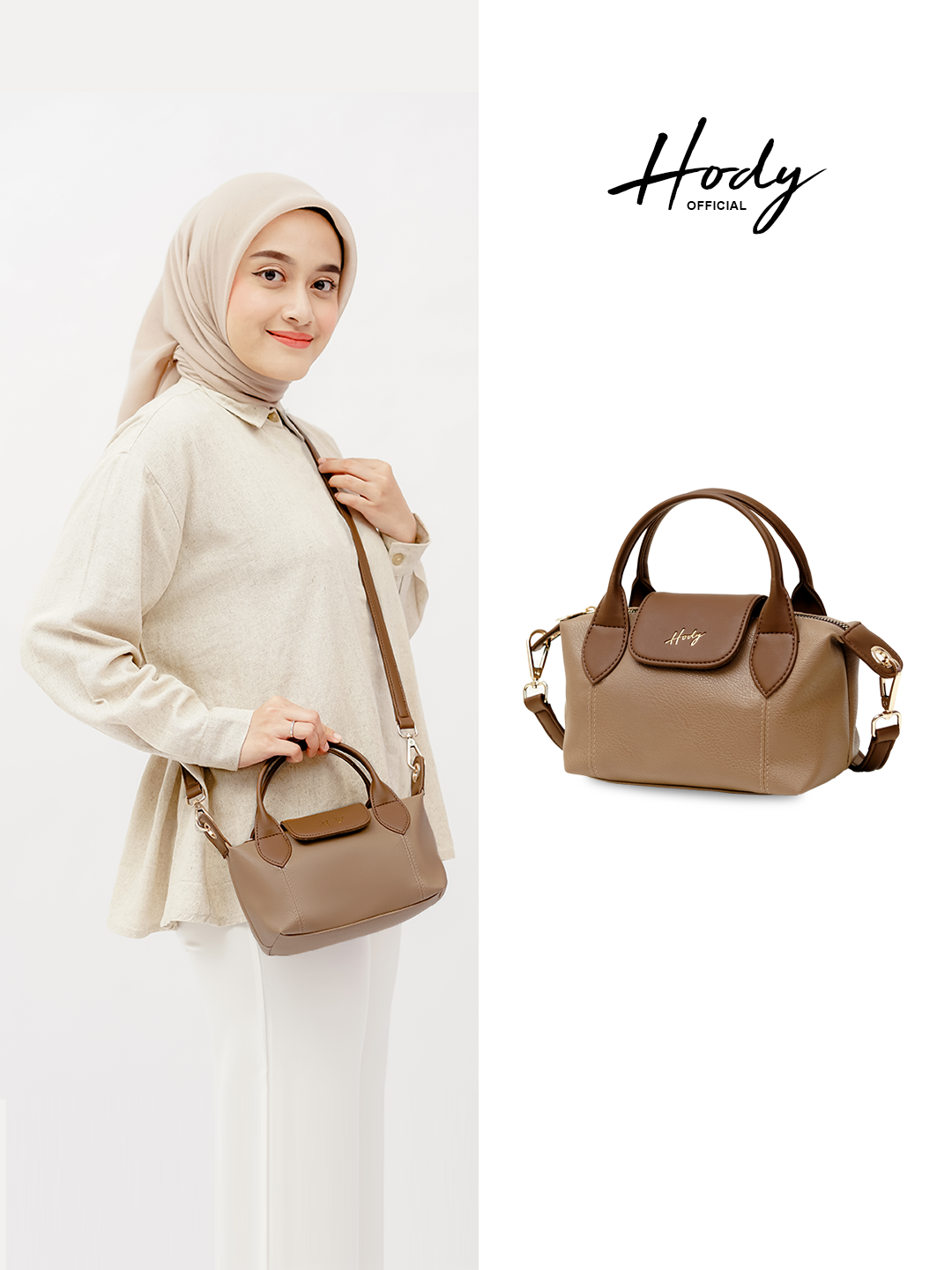Hody - Tas Selempang Wanita Mini Sling Bag Tas HP Wanita Terbaru Tas Wanita Terbaru - ZALINE BAG