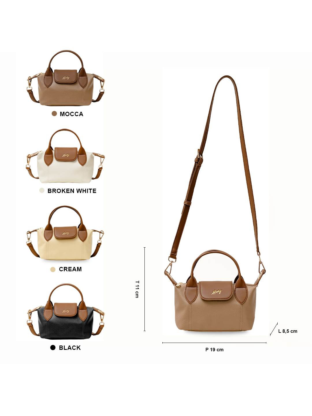 Hody - Tas Selempang Wanita Mini Sling Bag Tas HP Wanita Terbaru Tas Wanita Terbaru - ZALINE BAG