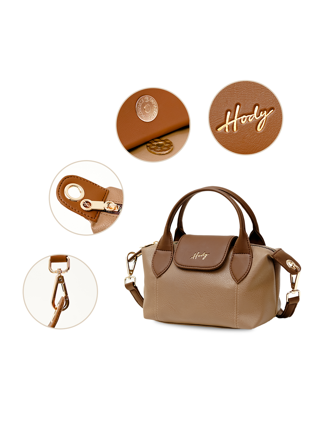Hody - Tas Selempang Wanita Mini Sling Bag Tas HP Wanita Terbaru Tas Wanita Terbaru - ZALINE BAG