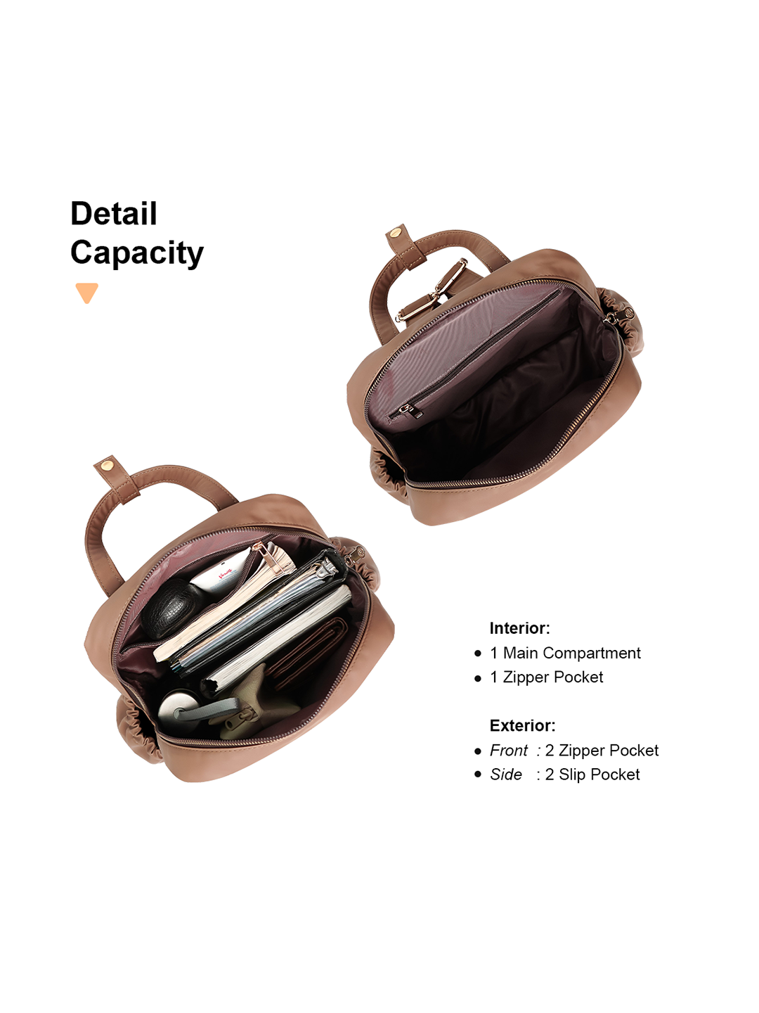 Hody - Tas Ransel Wanita Mini Backpack Terbaru Ransel Sekolah Backpack Kerja - ZANEE BAG
