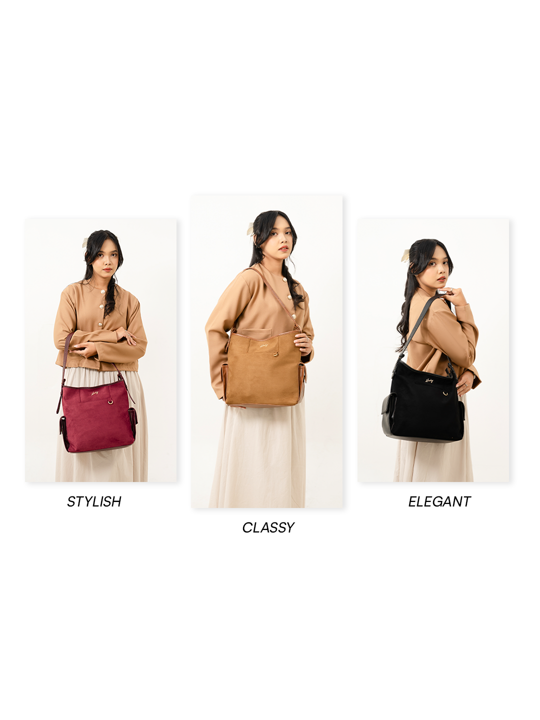 Hody - Tas Wanita Totebag Hobo Bag Kuliah Kerja Tas Bahu Shoulder Bag Terbaru - MARVA BAG