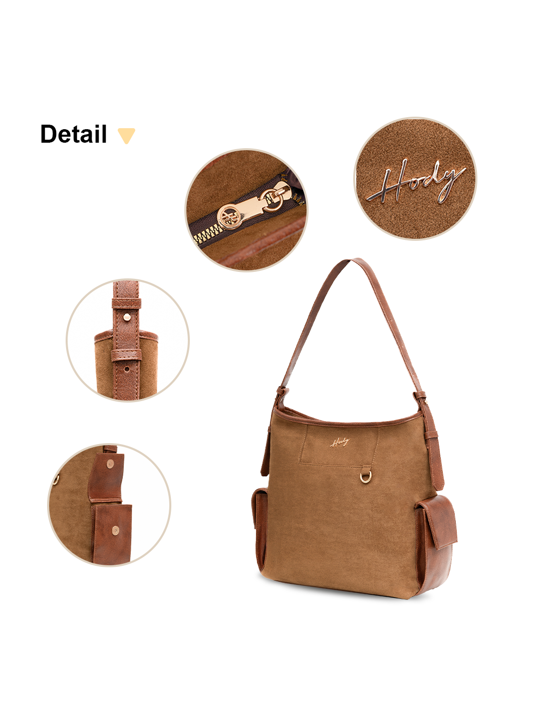 Hody - Tas Wanita Totebag Hobo Bag Kuliah Kerja Tas Bahu Shoulder Bag Terbaru - MARVA BAG