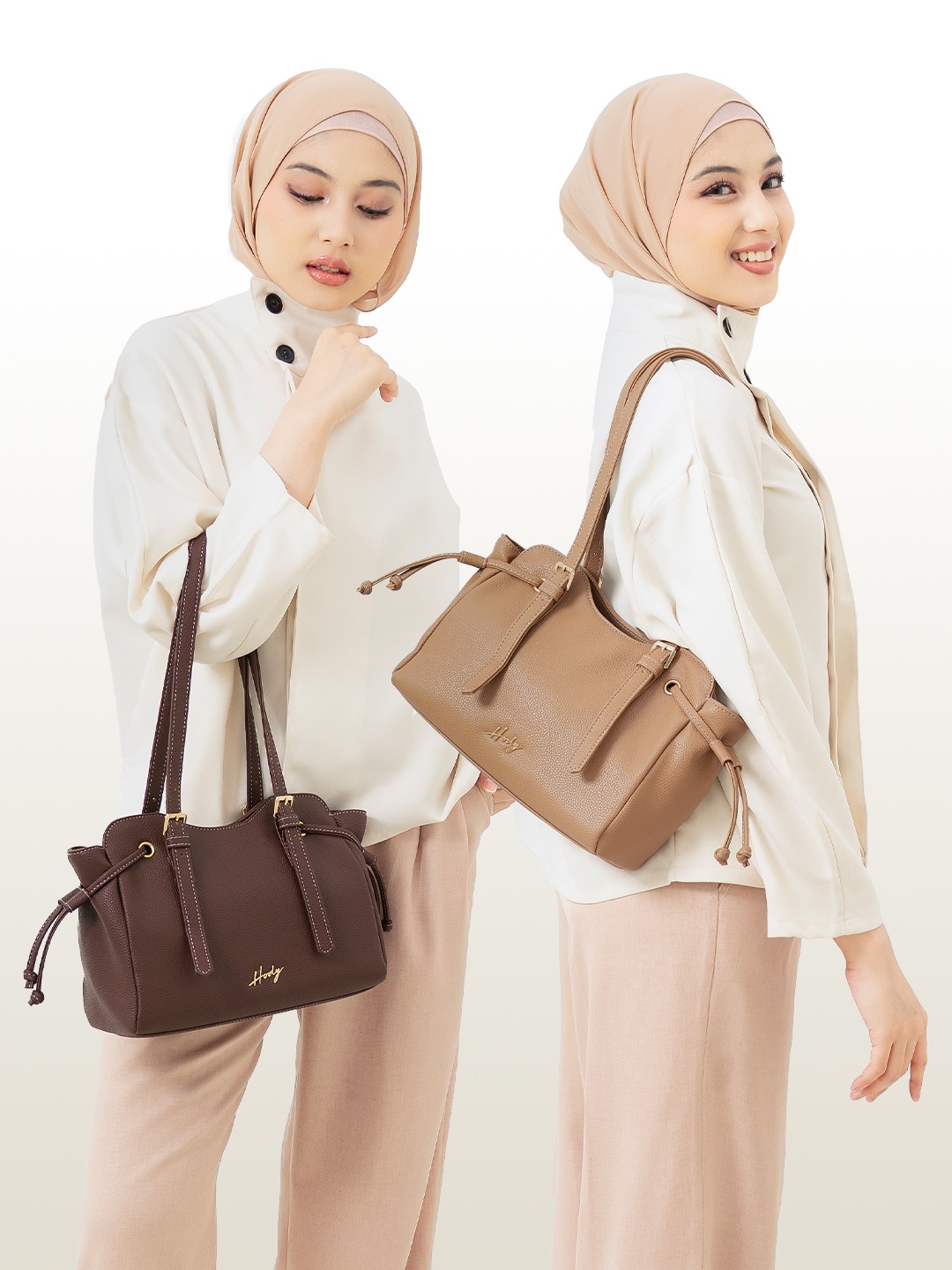 Hody - Tas Wanita Totebag Tas Bahu Wanita Terbaru Kerja Kuliah Shoulder Bag Tote Bag Elegant - TASHA BAG