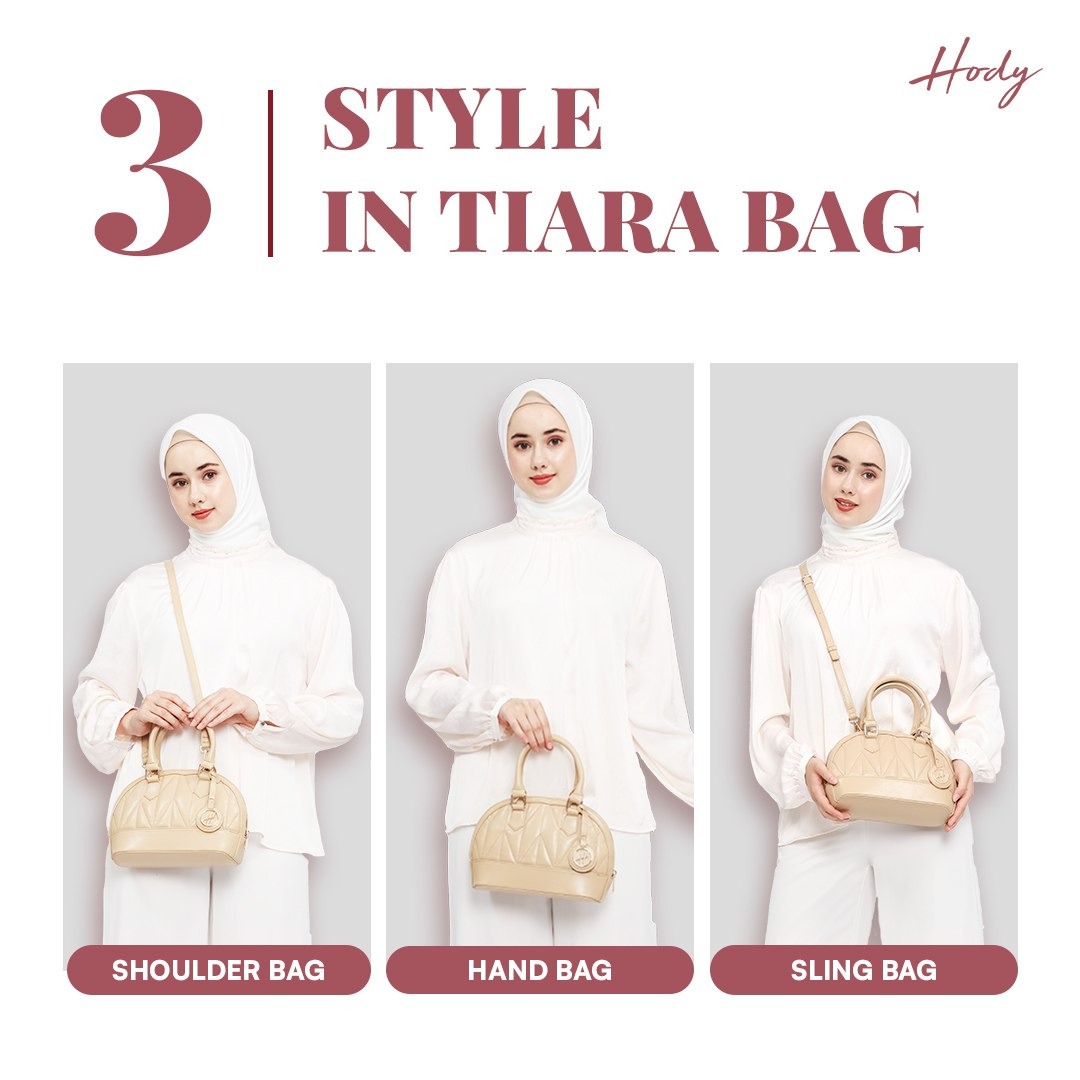 Hody - Tas Selempang Wanita Tas Tangan Fashion Handbag Sling Bag Shoulder Bag Tas Wanita Terbaru 2026 - Tiara Bag