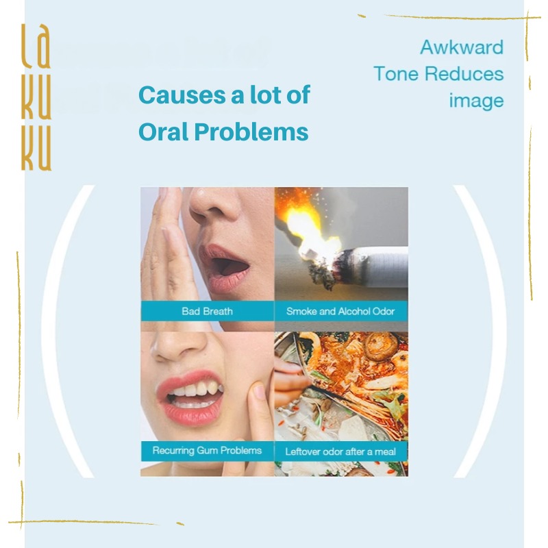 Lakuku - Airuidu Oral Salt Garam Cuci Mulut Mouthwash