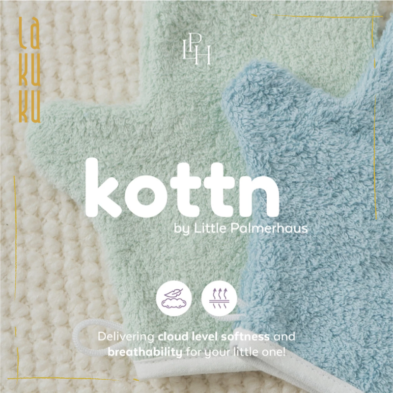 Lakuku - Palmerhaus Washmitt BAMBOO Little Palmerhaus - Waslap Bayi Washlap Handuk Bilas