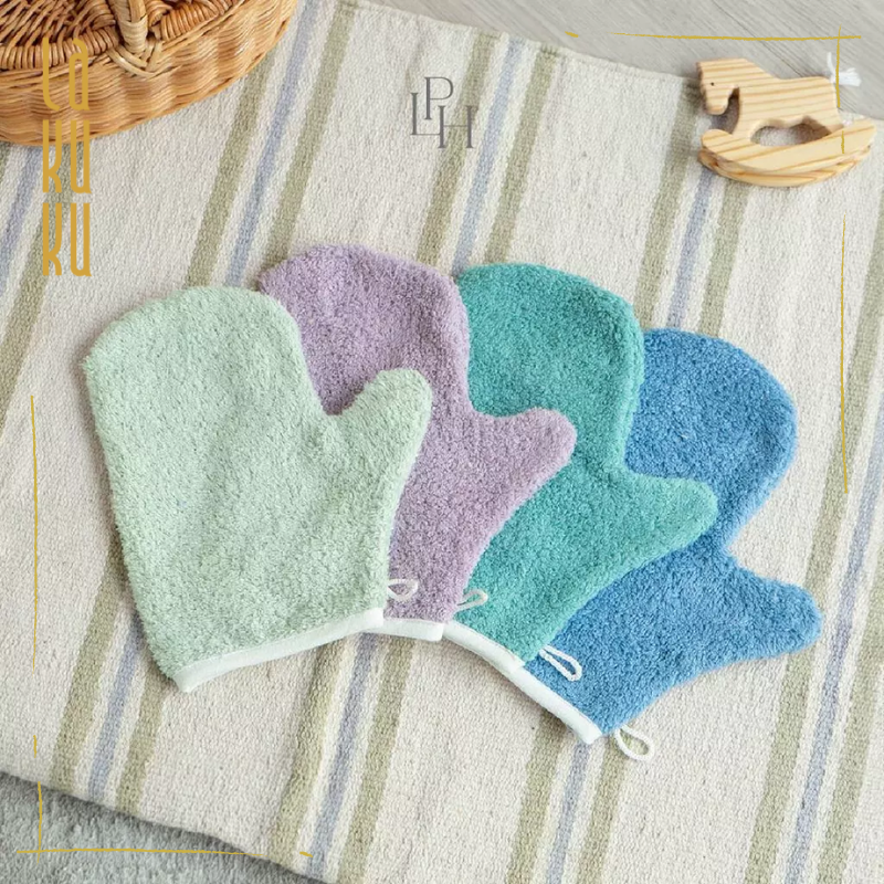 Lakuku - Palmerhaus Washmitt BAMBOO Little Palmerhaus - Waslap Bayi Washlap Handuk Bilas