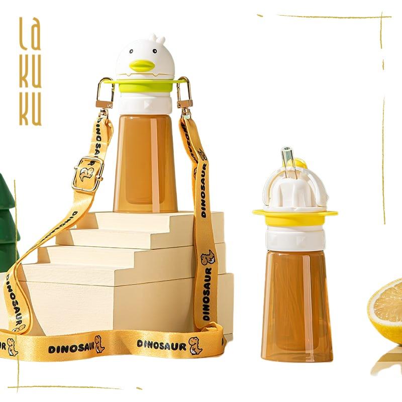 Lakuku - Sedotan Portable Travelling untuk anak minum dari botol kemasan universal