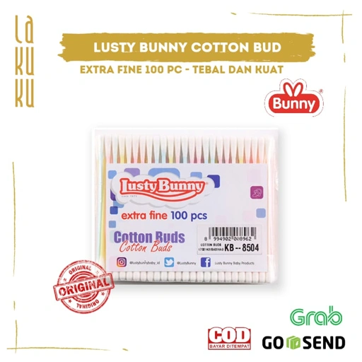 Image of Lakuku - Lusty Bunny Cotton Bud extra fine 100 pc KB8504