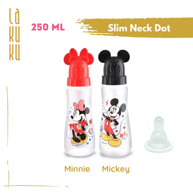 Lakuku - Lusty Bunny Botol Susu Anak Dot Sedotan edisi Disney Baby Mickey Minnie