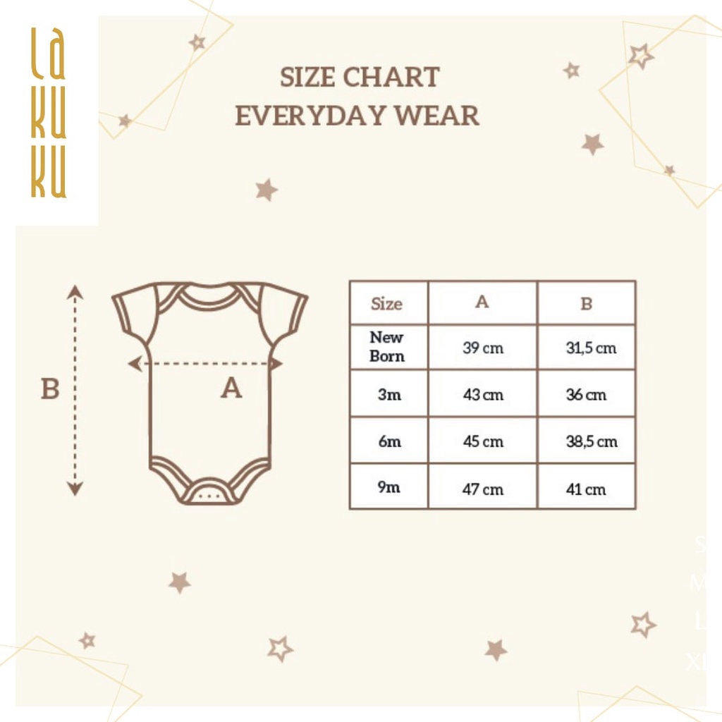 Lakuku - Little Palmerhaus Baby Bodysuit Vol. 4.0 Newborn - 1 tahun everyday wear casual bayi anak unisex