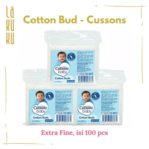 Image of Cussons Baby Cotton Bud - Extra Fine 100 pcs