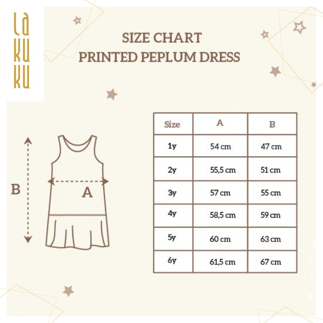 Lakuku - Little Palmerhaus Printed Jersey Dress Cotton 1-6 th