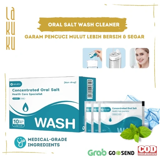 Lakuku - Airuidu Oral Salt Garam Cuci Mulut Mouthwash
