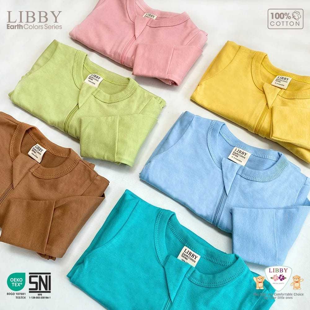 Lakuku - Libby Baby Zippy Suit Long Sleeves Resleting Lengan panjang celana panjang