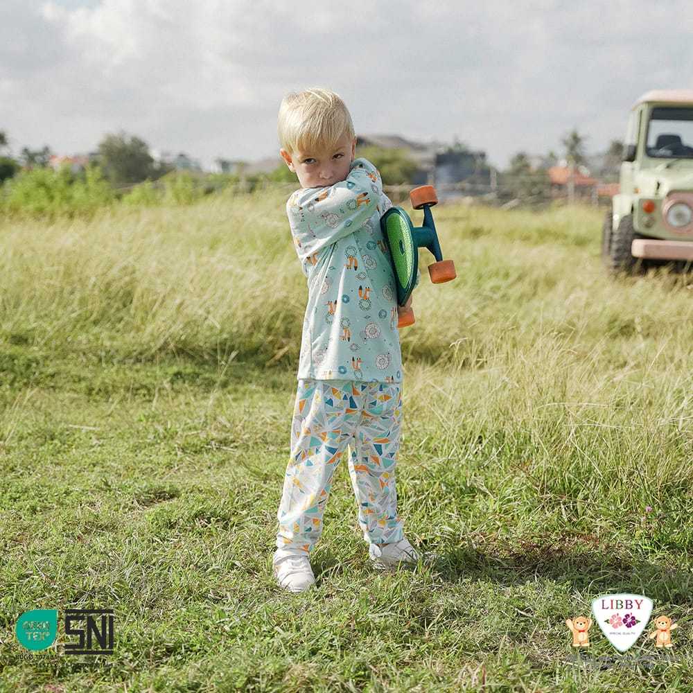Lakuku - Setelan Libby Baby Baju Celana Panjang Kaos Oblong 4y sampai 10y