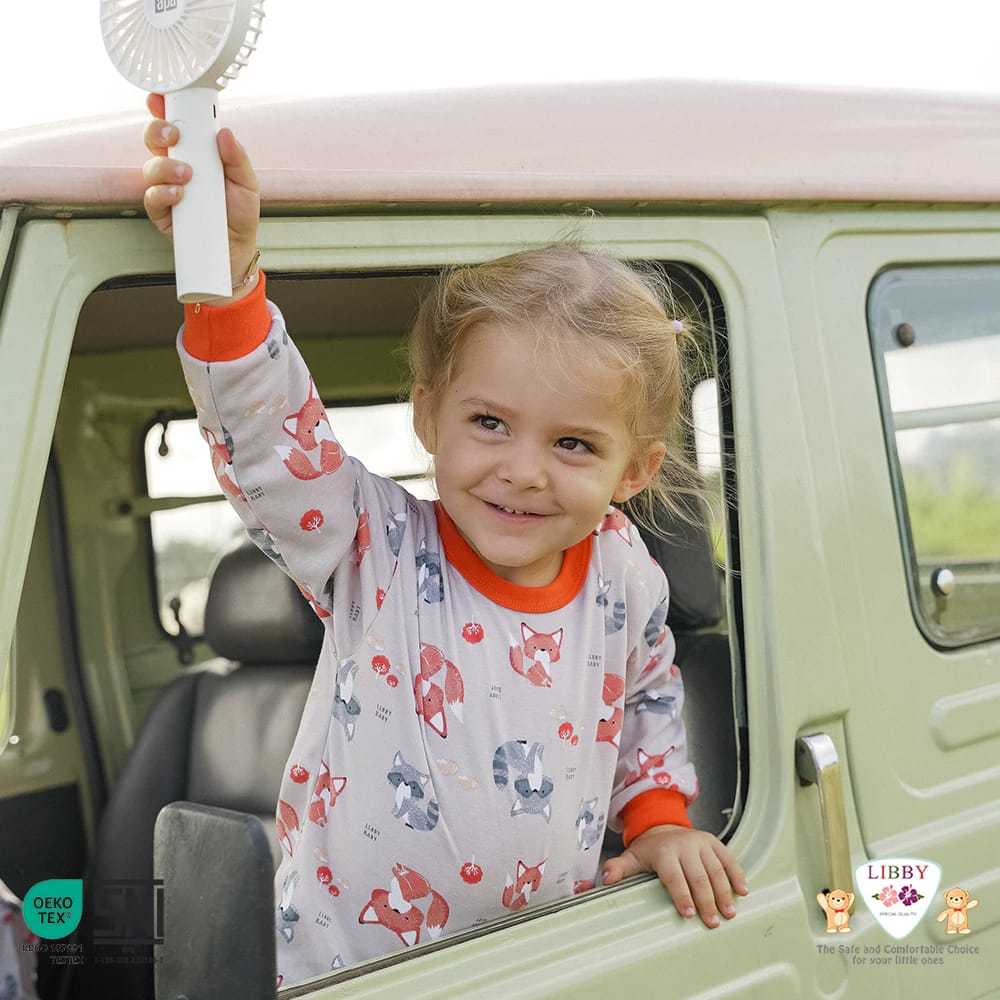 Lakuku - Setelan Libby Baby Baju Celana Panjang Kaos Oblong 4y sampai 10y