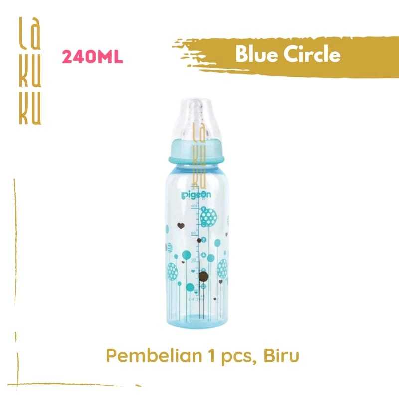 Lakuku - Botol Pigeon Standard PP Slim Neck 120ml dan 240ml Animals