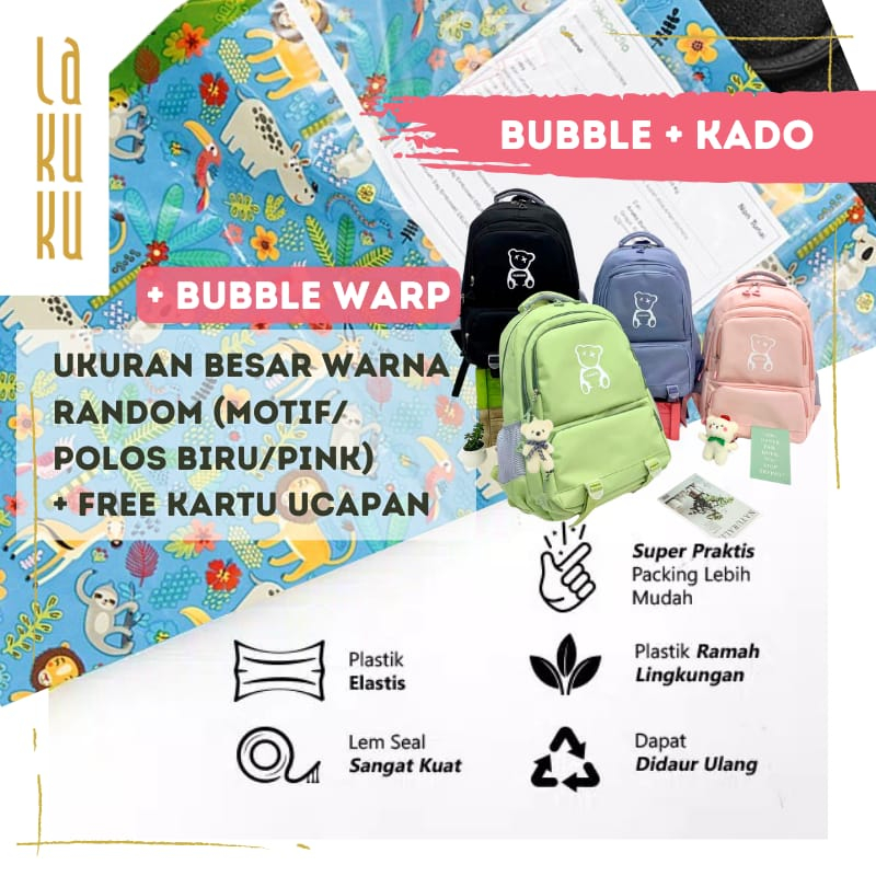 Lakuku - Tas Ransel Anak Sekolah SD SMP SMA Tas Ransel Laki-laki dan perempuan Backpack Anak Korea Fashion