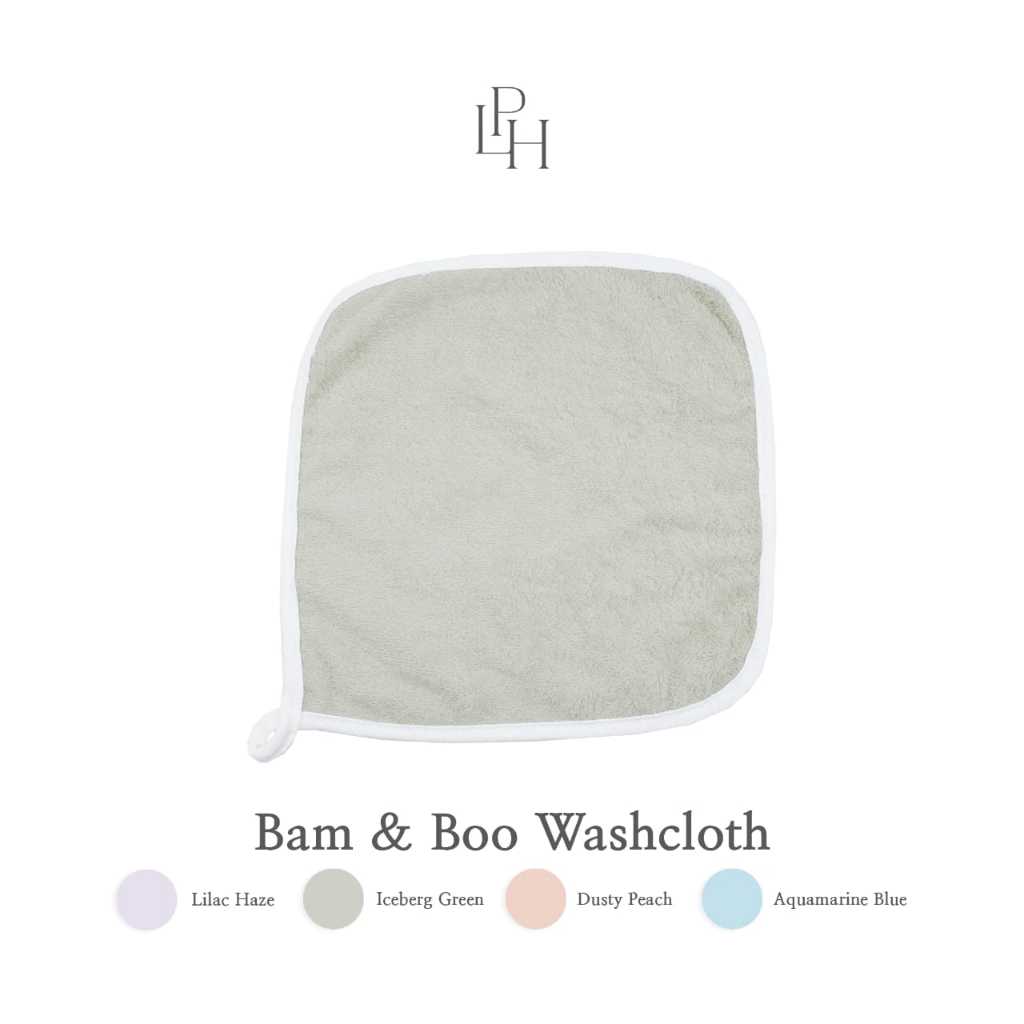 Lakuku - Washcloth BAMBOO little palmerhaus - sapu tangan bayi handuk kecil serbaguna bahan bamboo