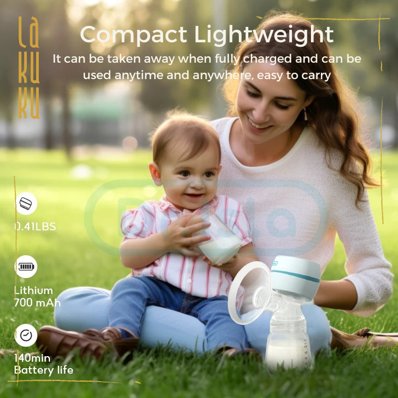 Lakuku - Dr Isla Pompa Asi Elektrik Breast Pump EB11 360° 3 mode