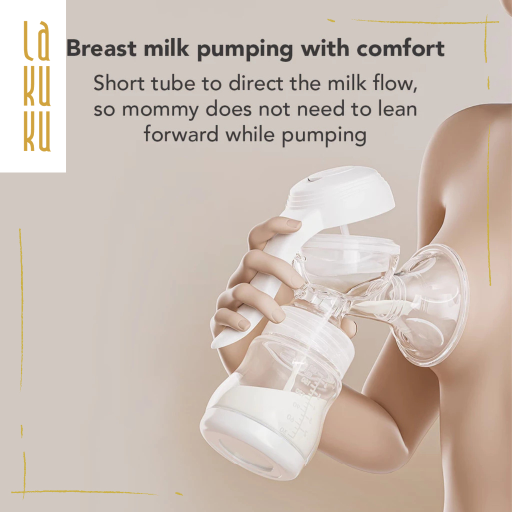 Lakuku - Sakumini Pompa Asi Manual Breast Pump Portable Anti Backflow Hisap Kuat