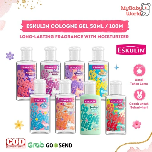 Lakuku - Eskulin Cologne Gel Aroma Wangi tahan hingga 6 jam