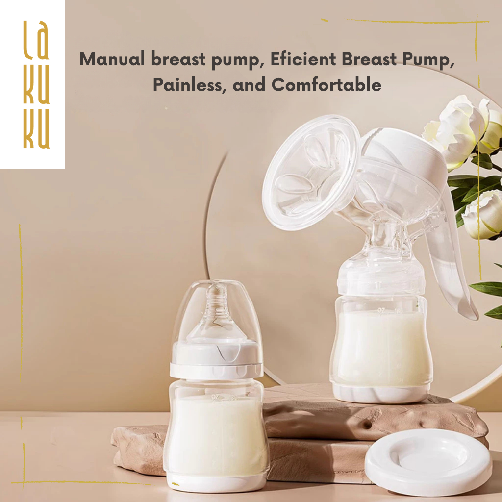 Lakuku - Sakumini Pompa Asi Manual Breast Pump Portable Anti Backflow Hisap Kuat
