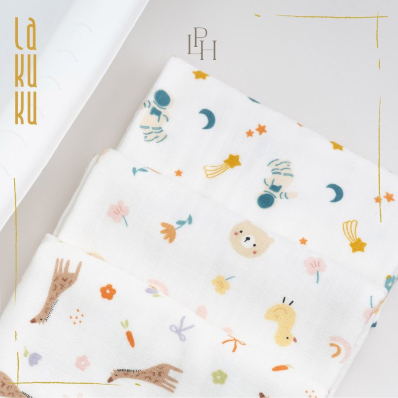TOTTORI Handuk Mandi Bayi Anak 60x120cm - premium combed cotton Bath Towels kado lahiran