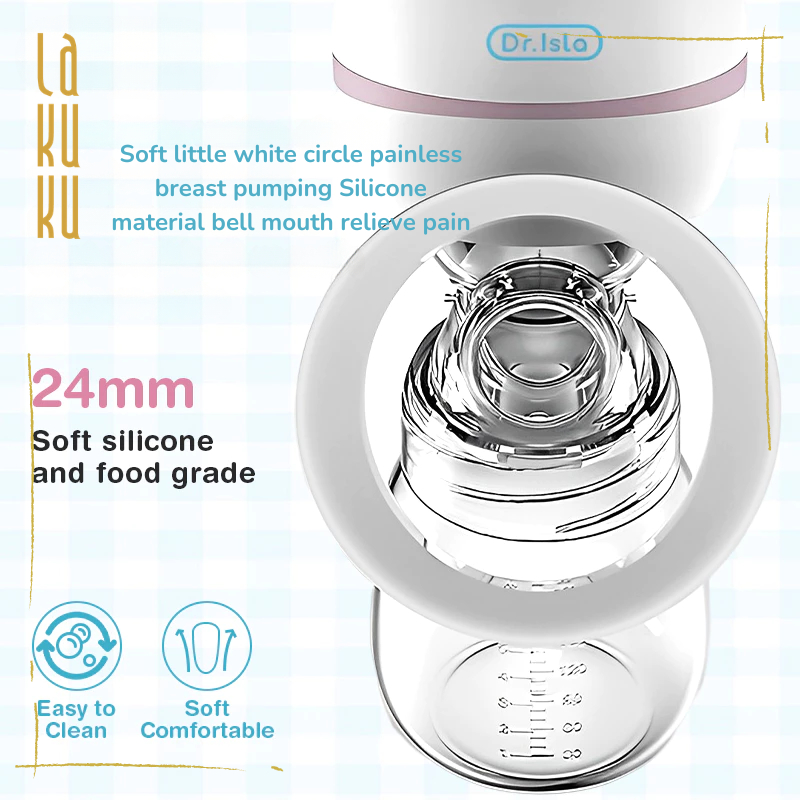 Lakuku - Dr Isla Pompa Asi Elektrik Breast Pump EB11 360° 3 mode