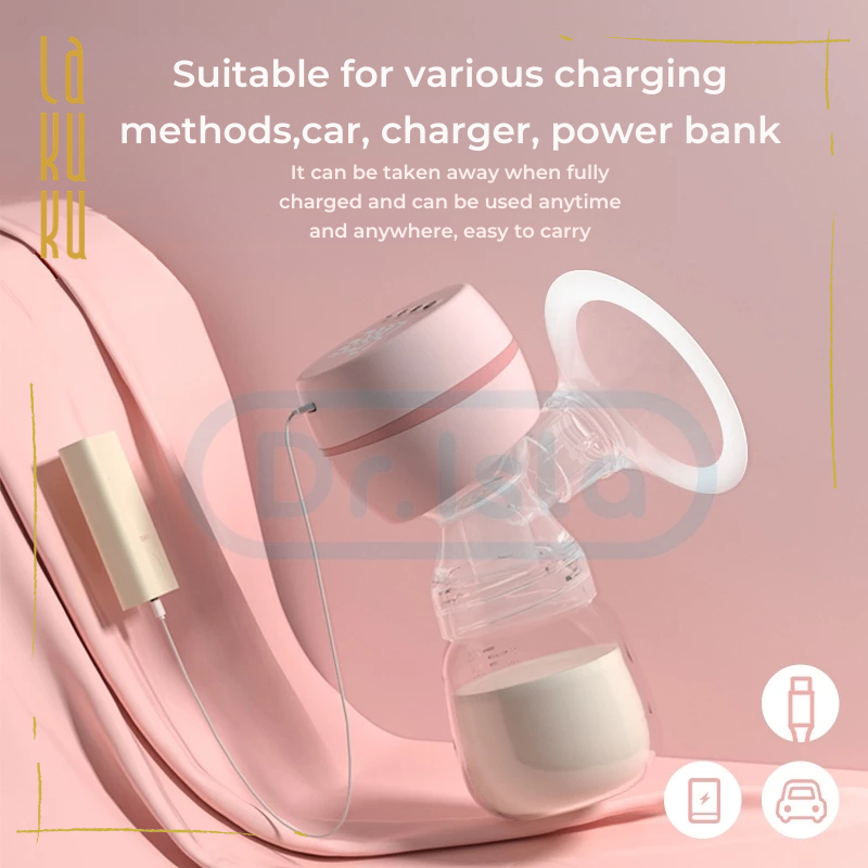 Lakuku - Dr Isla Pompa Asi Elektrik Breast Pump EB11 360° 3 mode