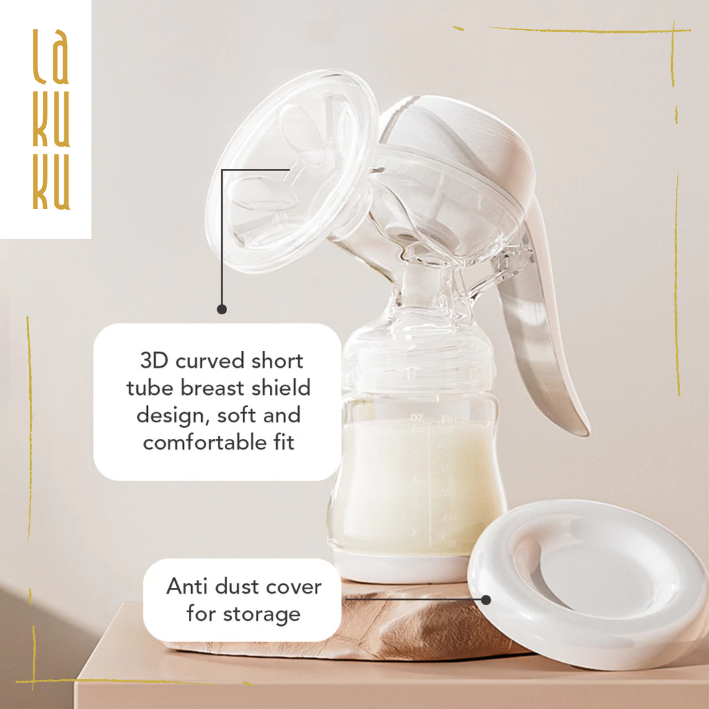 Lakuku - Sakumini Pompa Asi Manual Breast Pump Portable Anti Backflow Hisap Kuat