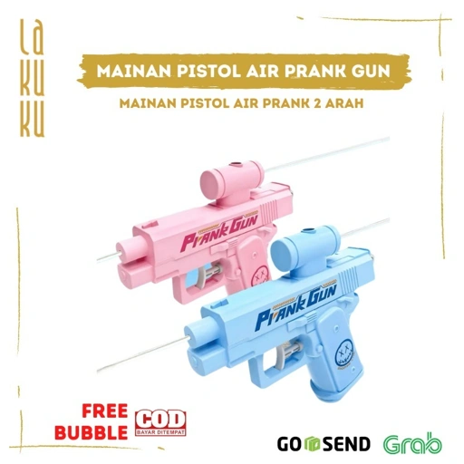 Image of Lakuku - Mainan Pistol Air Prank Gun Anak tembak 2 arah
