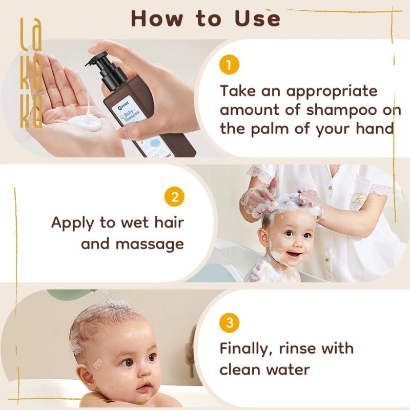 Lakuku - Avinie Baby n Kids Bath Shampoo Hair Serum Sabun Badan dan Serum Rambut Bayi