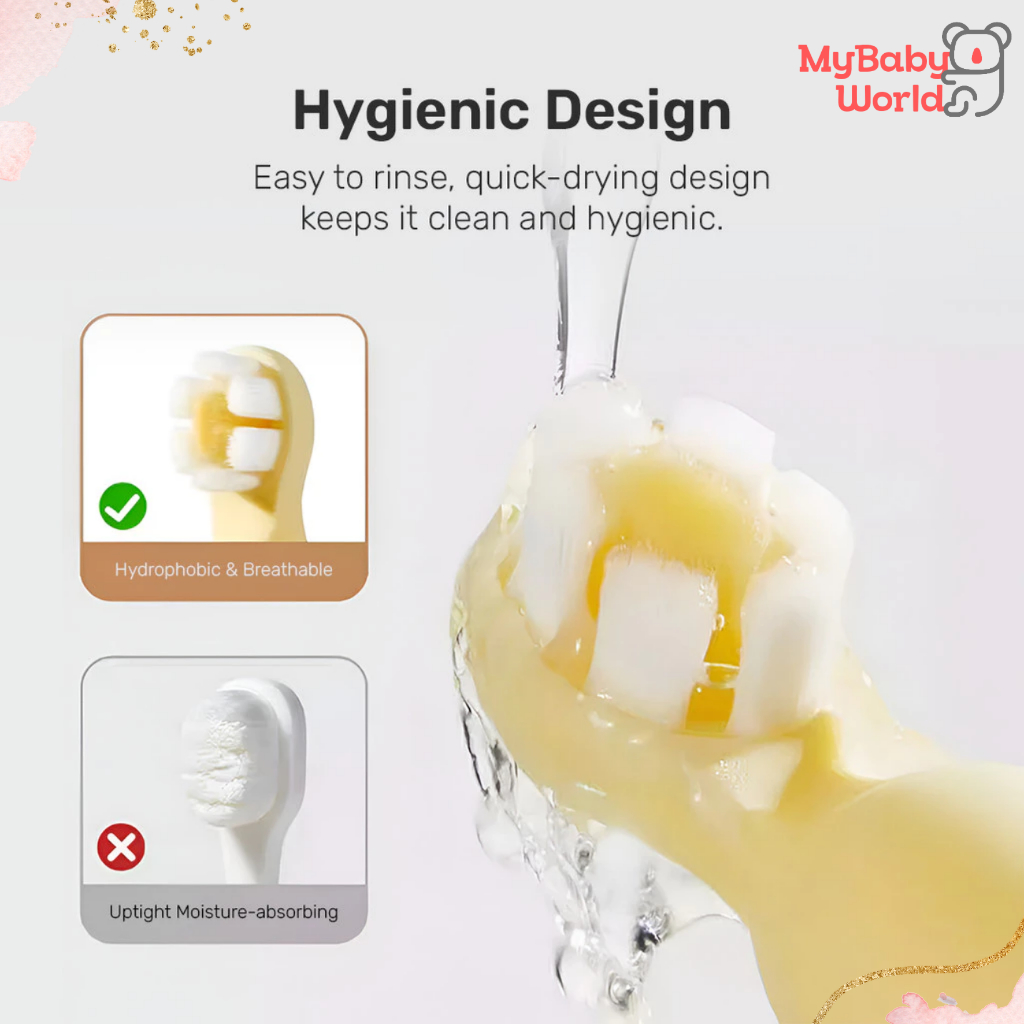Lakuku - Sakumini Sikat Gigi Lidah Gusi Baby pakai Jari bahan Silikon Toothbrush Finger