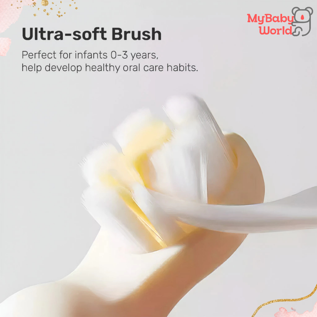 Lakuku - Sakumini Sikat Gigi Lidah Gusi Baby pakai Jari bahan Silikon Toothbrush Finger