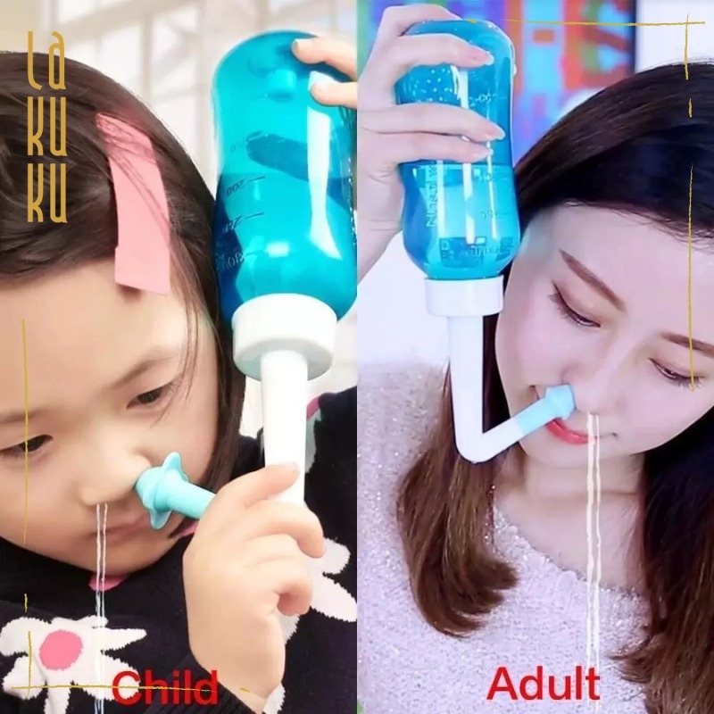 Lakuku - Airuidu Nasal Salt Wash Cleaner Garam Cuci Hidung