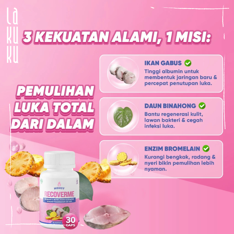 Lakuku - Momsy asi booster pelancar asi ibu dan minuman almon mix
