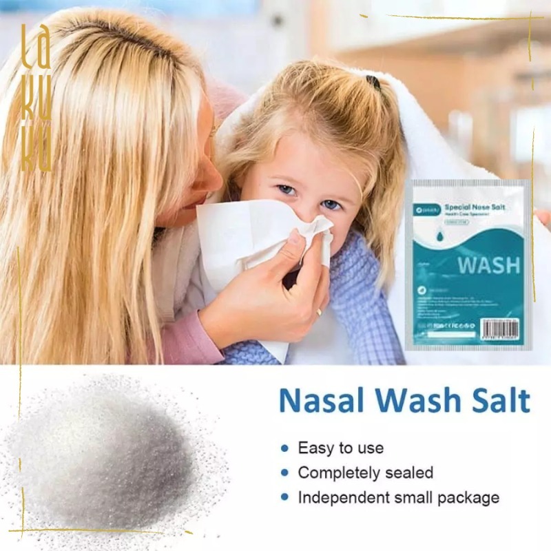 Lakuku - Airuidu Nasal Salt Wash Cleaner Garam Cuci Hidung