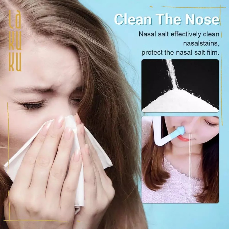 Lakuku - Airuidu Nasal Salt Wash Cleaner Garam Cuci Hidung