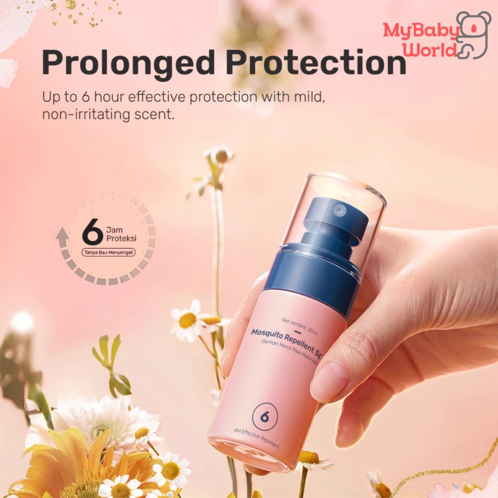 Lakuku - Sakumini Spray Anti Nyamuk dan Relief Balm Penyejuk Kulit Anti Gatal Iritasi Gigitan Nyamuk