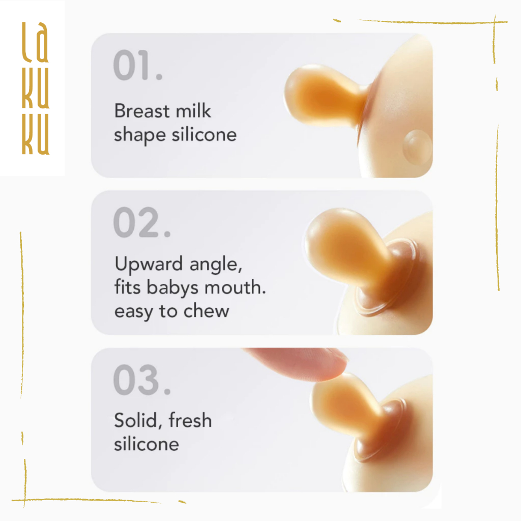 Lakuku - Sakumini Teether Silikon Hand Bracelet Mainan Gigitan Anak