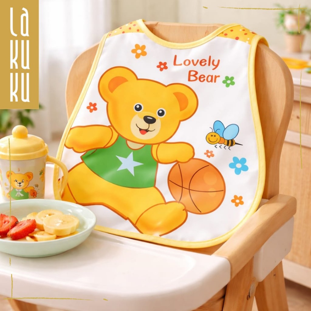 Slabber/ Bib / Celemek Makan Anak/ Bayi mpasi