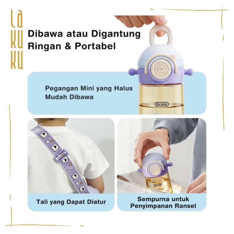 Lakuku - Dr Isla Botol Minum Anak Training Cup PPSU PP
